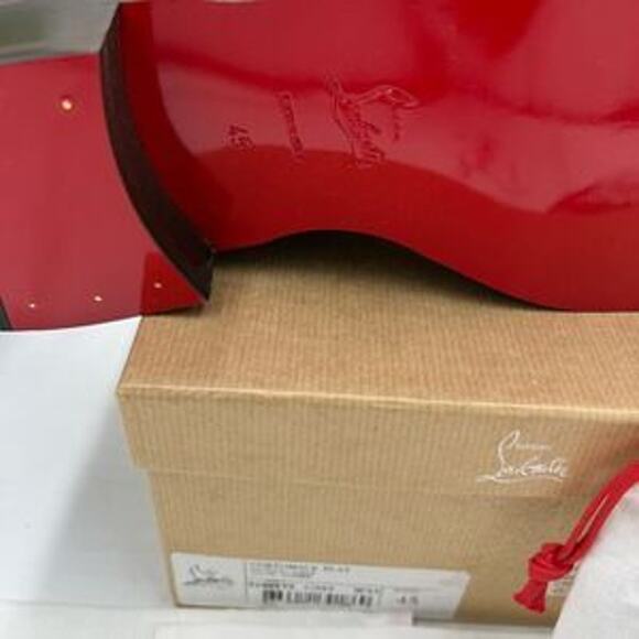 Men's Christian Louboutin cotomale Leather Oxford, size 45 made in Italy - Picture 3 of 13